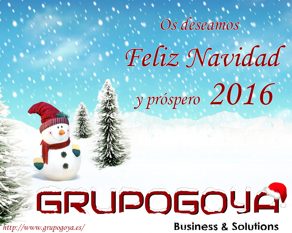 navidad grupo goya