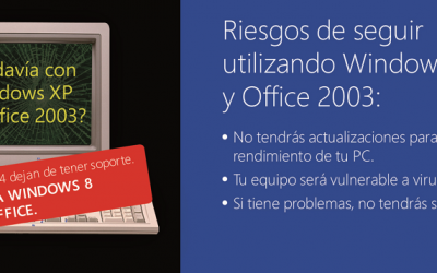 El Fin de Windows XP se acerca, no te quedes sin soporte…