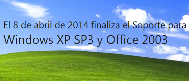 Fin del soporte a Windows XP