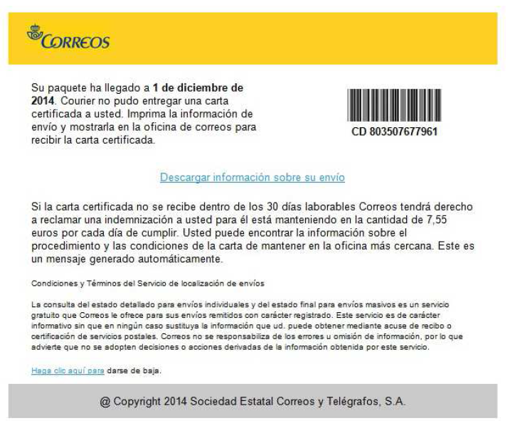 correos