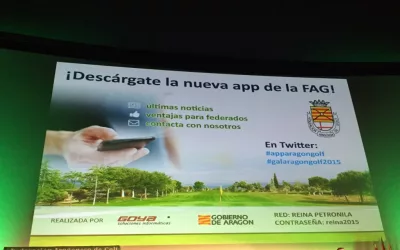 Goya Soluciones Informáticas comprometida con la Federación aragonesa de golf