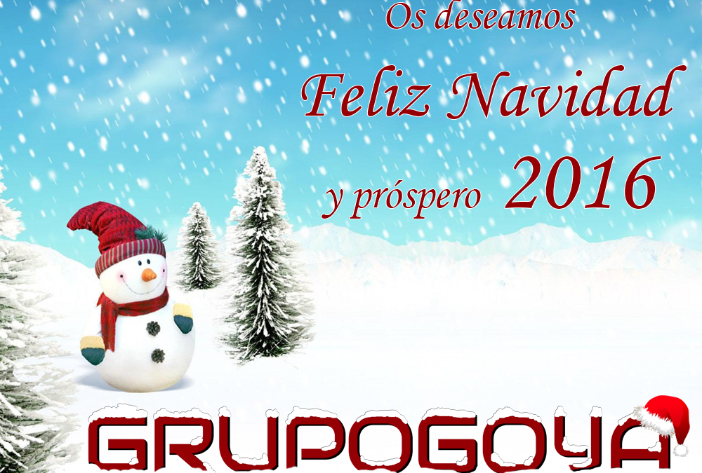 ¡¡ Feliz Navidad y Feliz 2016 !!