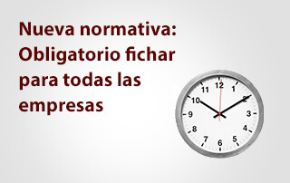 Obligación de fichar en el trabajo