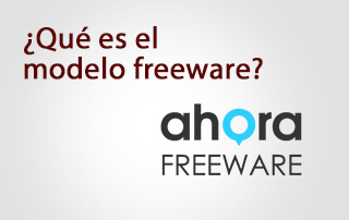 ¿Qué es el modelo freeware?