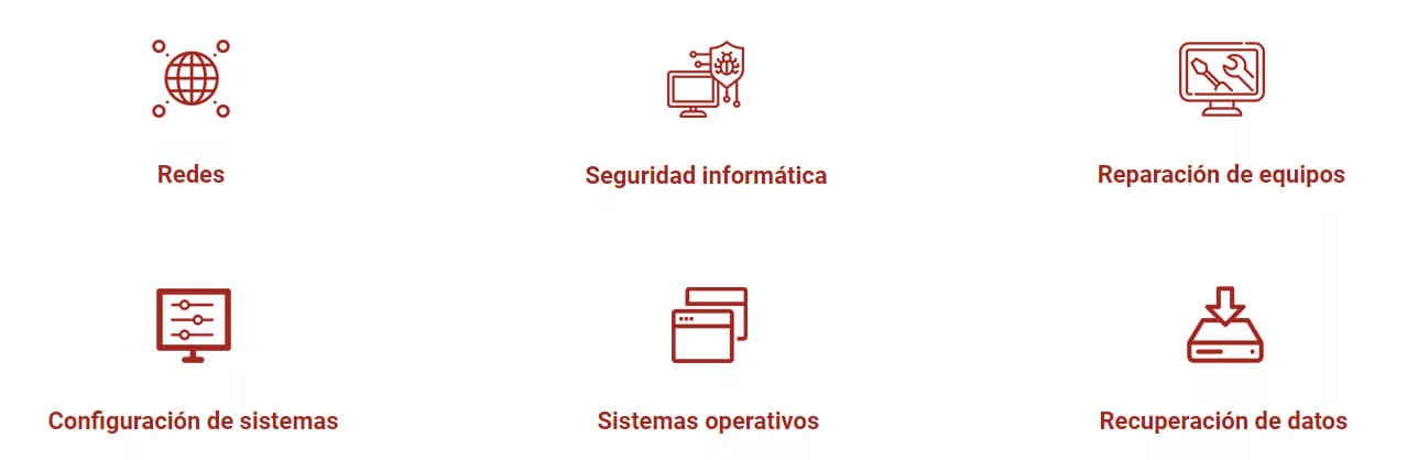 Nuestros Servicios informáticos